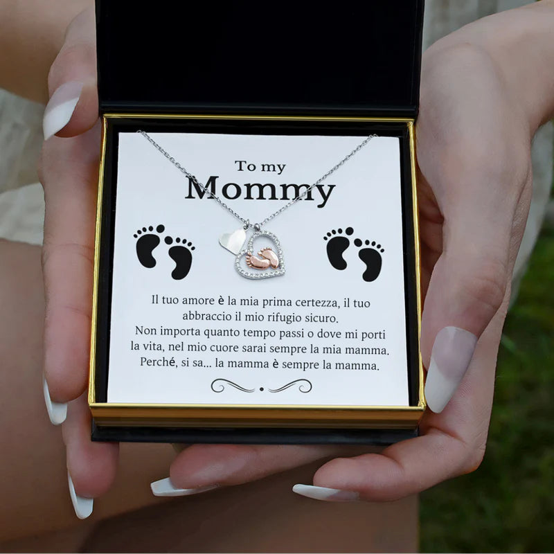 Collanina Cuoricino di Mamma